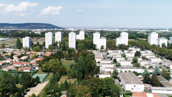 quartier des Vergnes à Clermont, brefeco.com