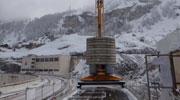 Les travaux reprennent au barrage de Tignes