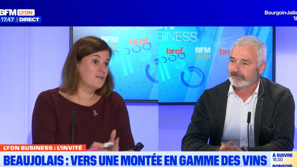 Jean-Marc Laffont, nouveau président d'Inter Beaujolais, était l'invité de Lyon Business.