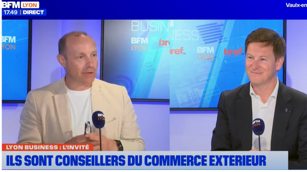 Dans Lyon Business, Morane Rey-Huet (conseiller du commerce extérieur) appelle les entreprises à se confronter à l'international 