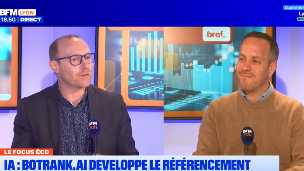 Emission Focus Eco avec la start-up BotRank.ai qui aide les marques à mieux se positionner auprès des IA
