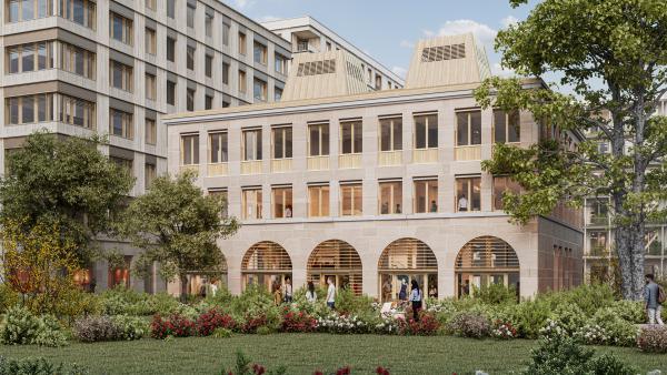 La future résidence La Hora, au sein de la ZAC de Confluence. 