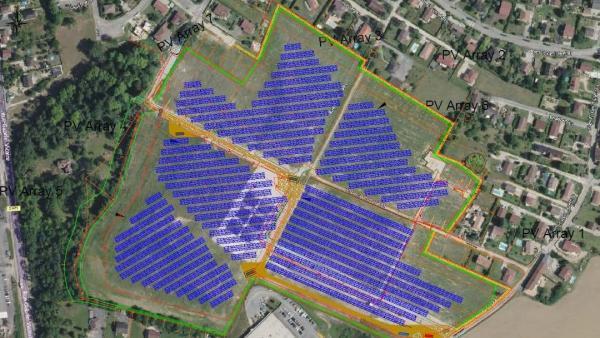 Valorem et la Sem LEA construisent un parc photovoltaïque géant au bord de l'Ain