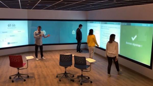 L’Inseec U. Campus Chambéry expérimente la classe du futur