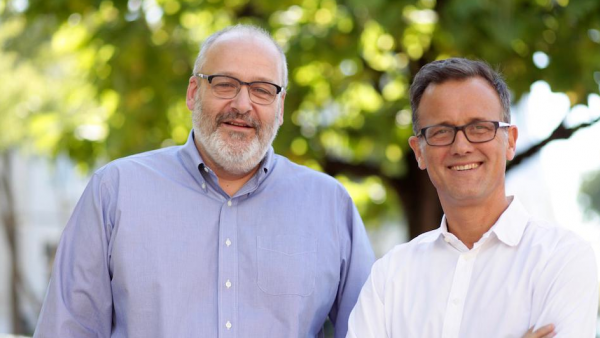 Michel Morvan et Hugues de Bantel, les cofondateurs de Cosmo Tech.
