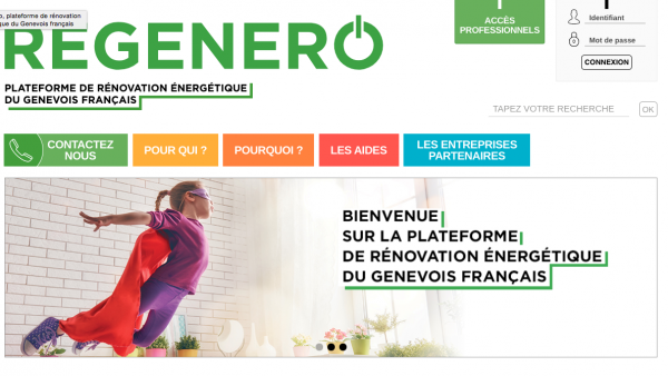 Site web Régénéro