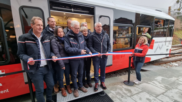 Tramway du Mont Blanc : quatre nouveaux trains opérationnels