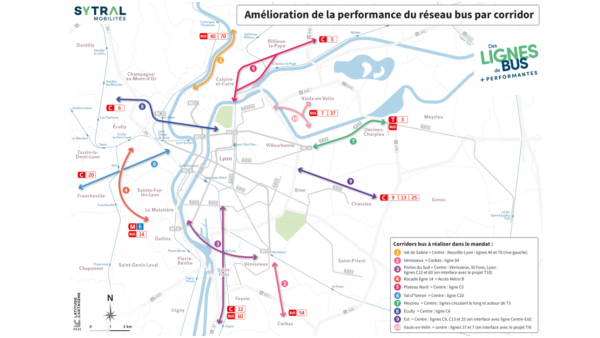 Un total de 15 millions d’euros en faveur des corridors de bus