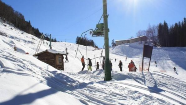 Station de ski l'Alpe du Grand Serre.