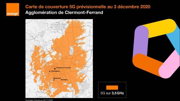 Clermont-Ferrand parmi les premières villes de France servies par la 5G