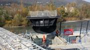 Le chantier de la nouvelle centrale hydroélectrique du Rondeau avance