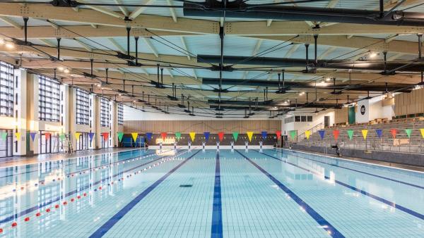 e Centre Aquatique Les Hautes Roches achève sa rénovation énergétique avec l’installation de panneaux photovoltaïques sur la toiture du bassin olympique.