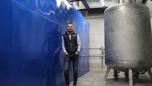 Jordan Lasserre, nouveau dirigeant du CERG, va bientôt mettre en route sa nouvelle unité de tests avec son client Arabelle Solutions.