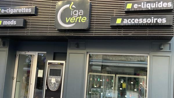 Une des boutiques intégrées de Cigaverte qui passe dans le giron de Kumulus Vape.