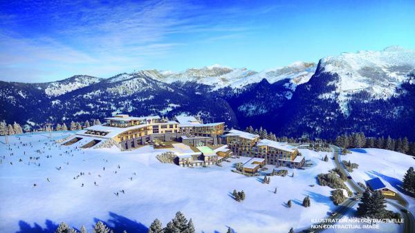 Le village Grand Massif Samoëns Morillon du Club Med.