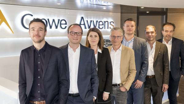 Le nouveau comité de pilotage d'Avvens.