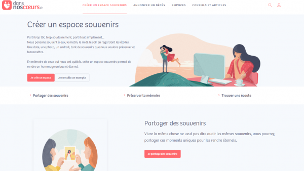 Site dansnoscœurs.fr - brefeco.com