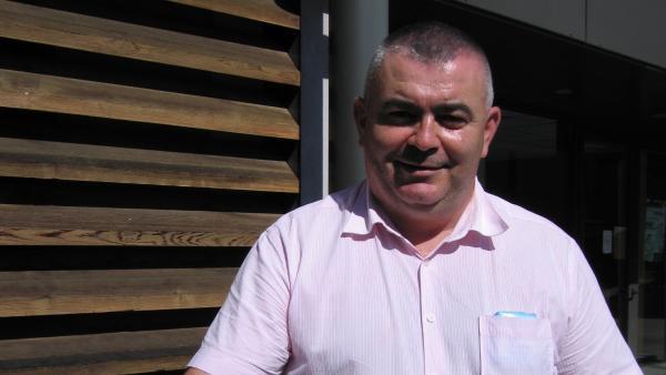 Philippe Delaplacette, président du syndicat mixte Rives du Rhône et par ailleurs maire de Champagne (Ardèche).