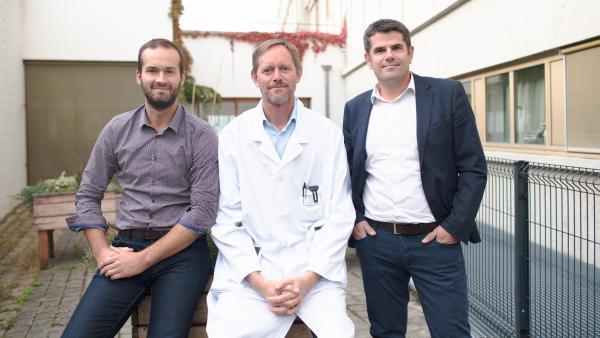 Davy Luneau, Pascal Giraux et Nicolas Fournier (Dessintey) sont candidats au Prix EY de  la Start-Up de l'Année..