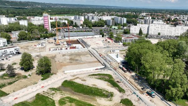 A Vaulx-en-Velin, le début d'un chantier à un demi-milliard d'euros