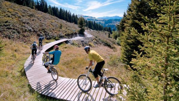 Les stations de montagne comptent désormais avec le vélo