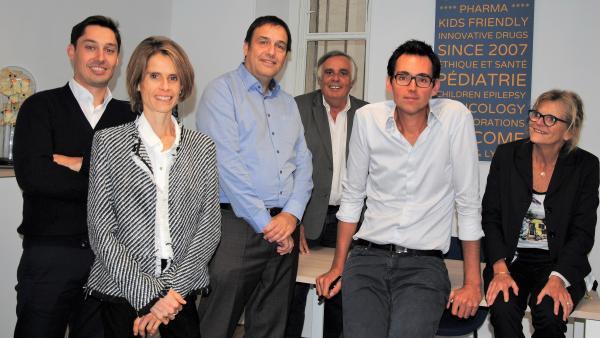 L'équipe d'Orphelia Pharma se répartit entre Paris et Lyon.