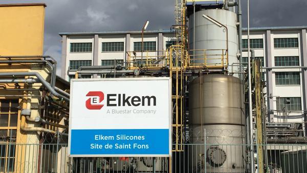 Usine Elkem Silicones Saint-Fons, brefeco.com