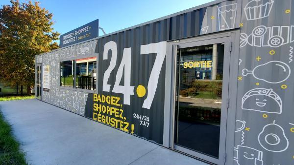 STMicroelectronics Crolles a ouvert une épicerie autonome et intelligente pour compléter son offre de restauration actuelle.