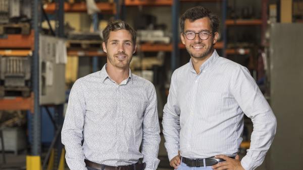 David Lépiney et Baptiste Ploquin, les cofondateurs de Finoptim.