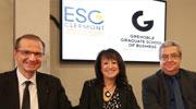 Lancement d'un partenariat entre Grenoble Ecole de Management et l’ESC Clermont
