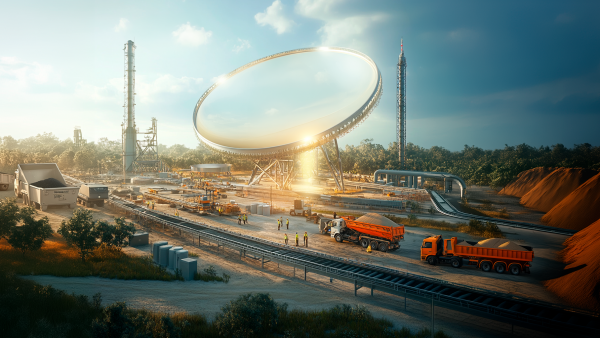 Heliosand a développé la vitrification à l'énergie solaire pour valoriser les déchets.