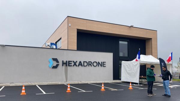 Hexadrone est installée depuis 2022 dans de nouveaux locaux à Saint-Ferréol-d’Auroure (Haute-Loire).