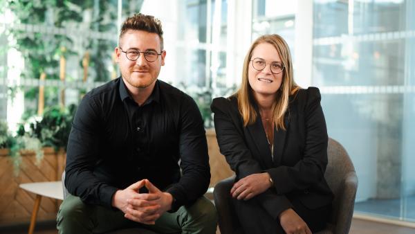 Florian Loeser et Candice François, cofondateurs d'Igonogo.