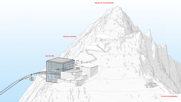 La Compagnie du Mont Blanc assure la maîtrise d'ouvrage de ce chantier de 107,6 M€