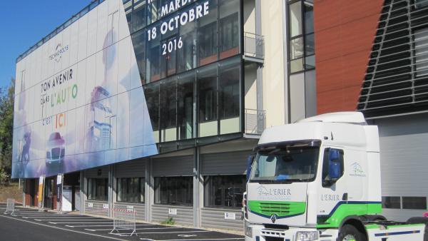 Le CFA Automobile Technopolys a été inauguré à La Motte-Servolex.