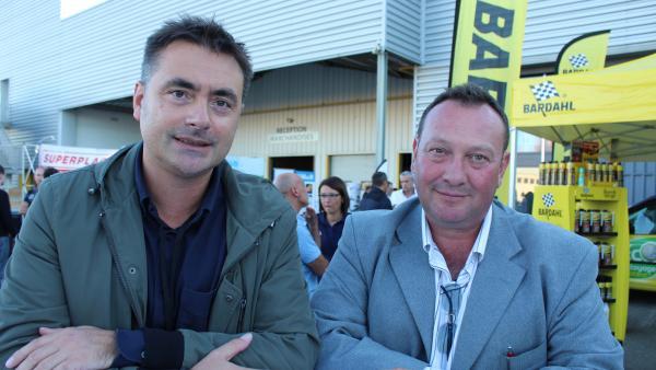 Fabrice Godefroy, directeur général du groupe IDLP, et Raphaël Simon, directeur de PAP Sud - brefeco