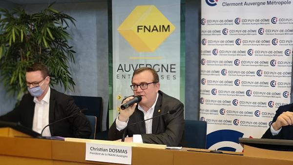 Christian Dosmas, président de la FNAIM Auvergne.
