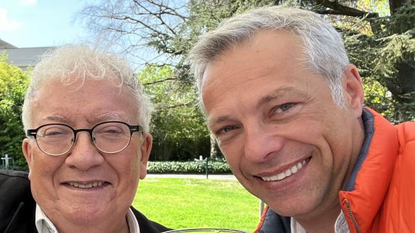 Jean-François Novak, fondateur et Pdg d’Adelya, et Brice Chambard, fondateur et Pdg d'Obiz.