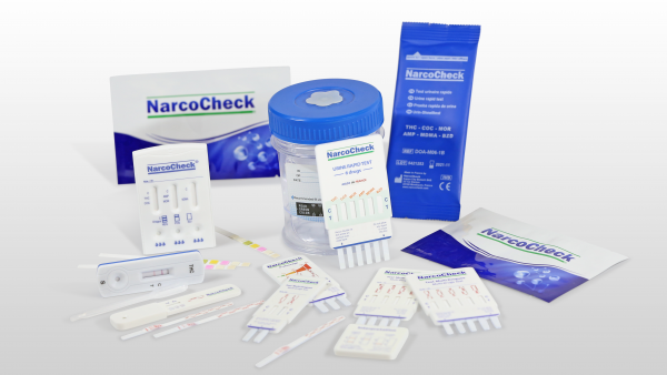 La marque Narco-Check® réunit des produits détectant plus de 200 substances psychoactives.