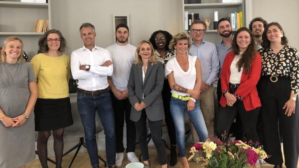 Les anciens candidats de Lyon Start Up qui fête ses dix ans.