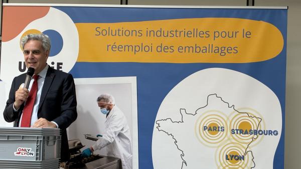 Emmanuel Auberger, président-fondateur d'Uzaje, à Saint-Priest