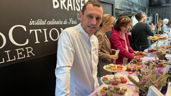 Franck Deville, à l'Institut Culinaire de Paris, envisage de passer de 5 à 10 millions d'euros, à moyen terme