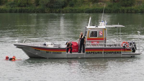 Un huitième bateau de secours pour la CNR à Givors