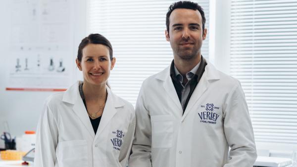 Hélène Briand et Stéphane Mac Millan (Verley) sont candidats au Prix EY de la Start-Up de l'Année.