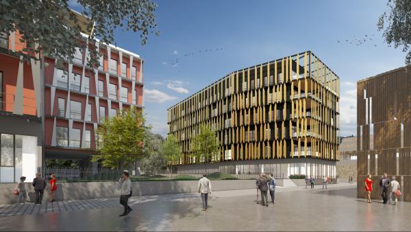 Le futur immeuble Neo à Grenoble,  Soho Atlas 6e sens immobilier -bref eco