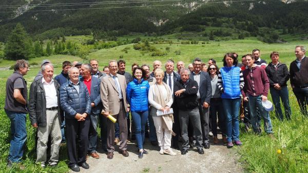 La Haute-Maurienne inaugure des réseaux d'irrigation.
