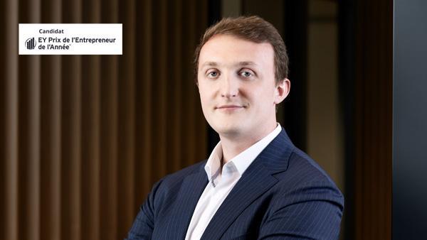 Jules Billiet (Inocel) est candidat au Prix de la Start-Up de l'Année.