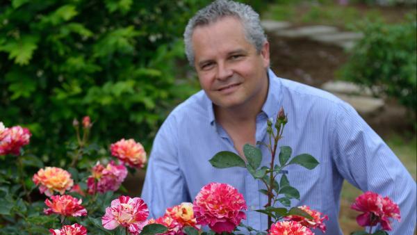 Arnaud Delbard, dirigeant de Georges Delbard Pépinières et Roseraies, dans l'Allier.