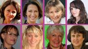 Les huit Femmes de l'économie Rhône-Alpes sont...
