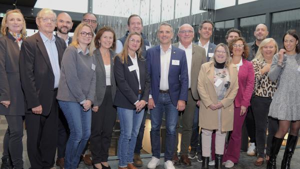 Le conseil d'administration de la FNAIM Savoie Mont-Blanc, à l'automne dernier.